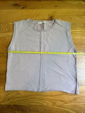 We the Free Sleeveless Crewneck Tank Top - Dusty Mauve